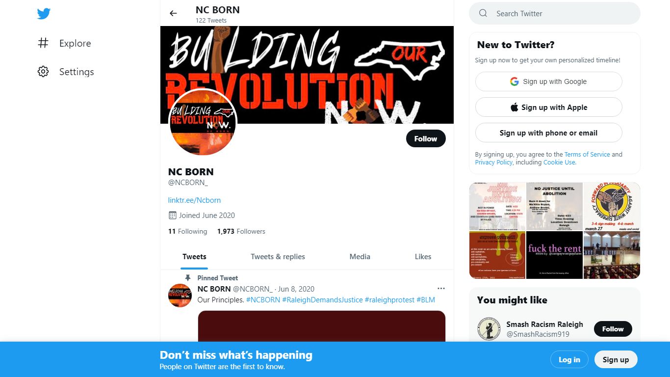 NC BORN (@NCBORN_) / Twitter